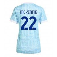 Stroje piłkarskie Juventus Weston McKennie #22 Koszulka Wyjazdowej dla damskie 2025-26 Krótki Rękaw